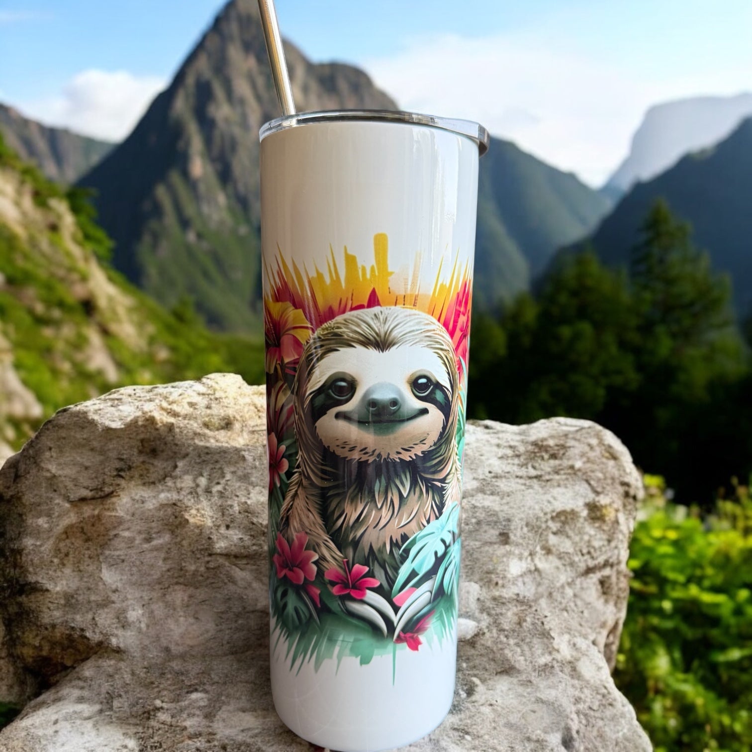Sloth Tumbler 20oz Tumbler Orange Grove Trading Post