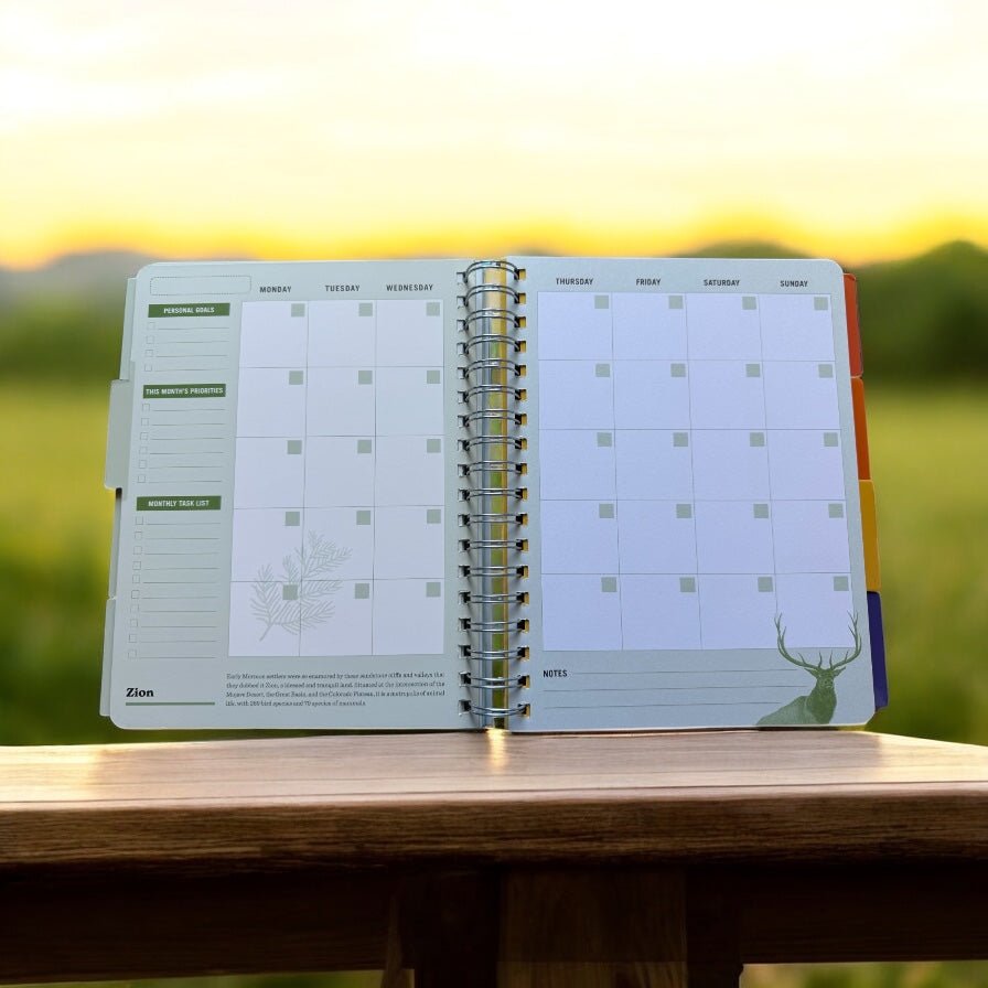 The Art of the National Parks Planner calendar Insight Editions