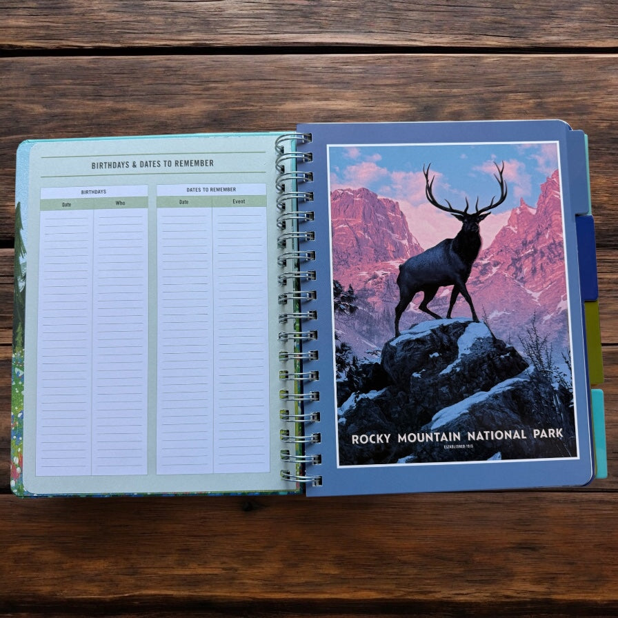 The Art of the National Parks Planner calendar Insight Editions