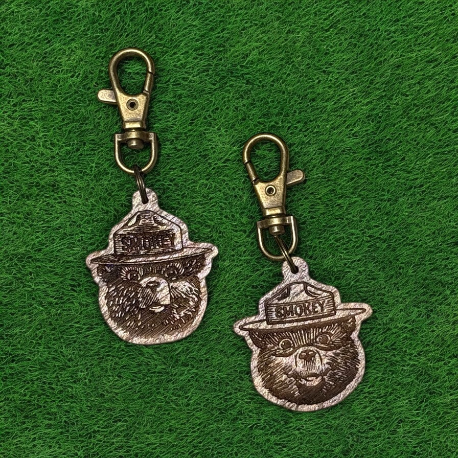 Smokey Bear Keychain | Officially Licensed Smokey Bear keychain The Nostalgia Company Set