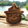 Smokey Bear Lanyard & Wood Keychain Set keychain The Nostalgia Company Smiling