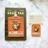 Smokey Bear Gear Tag Luggage Tag The Landmark Project