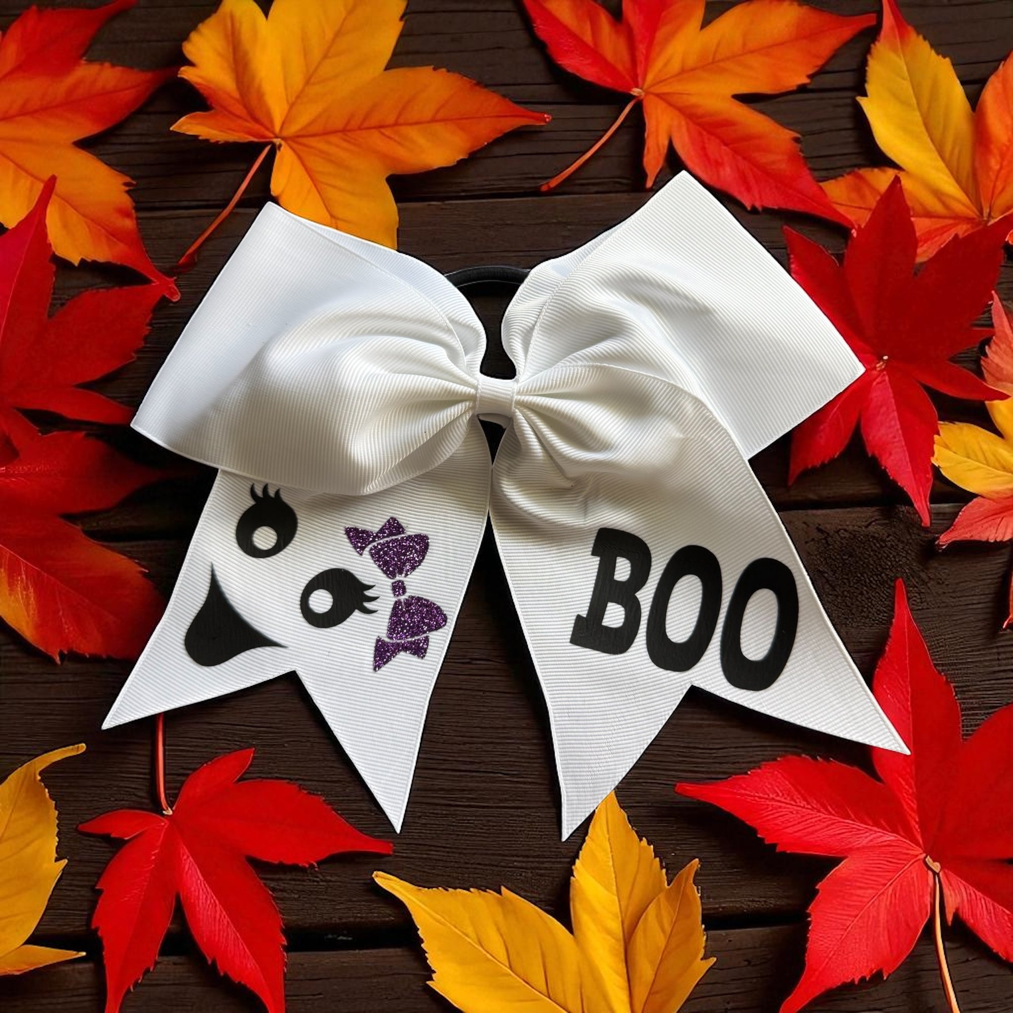 Girl Ghost Hair Bow