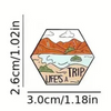 Life is a Trip Pin pin Magnifique Hearts   