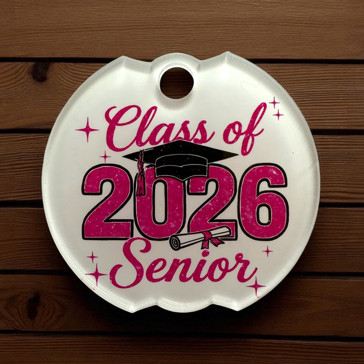 Senior 2026 Stanley Topper pink