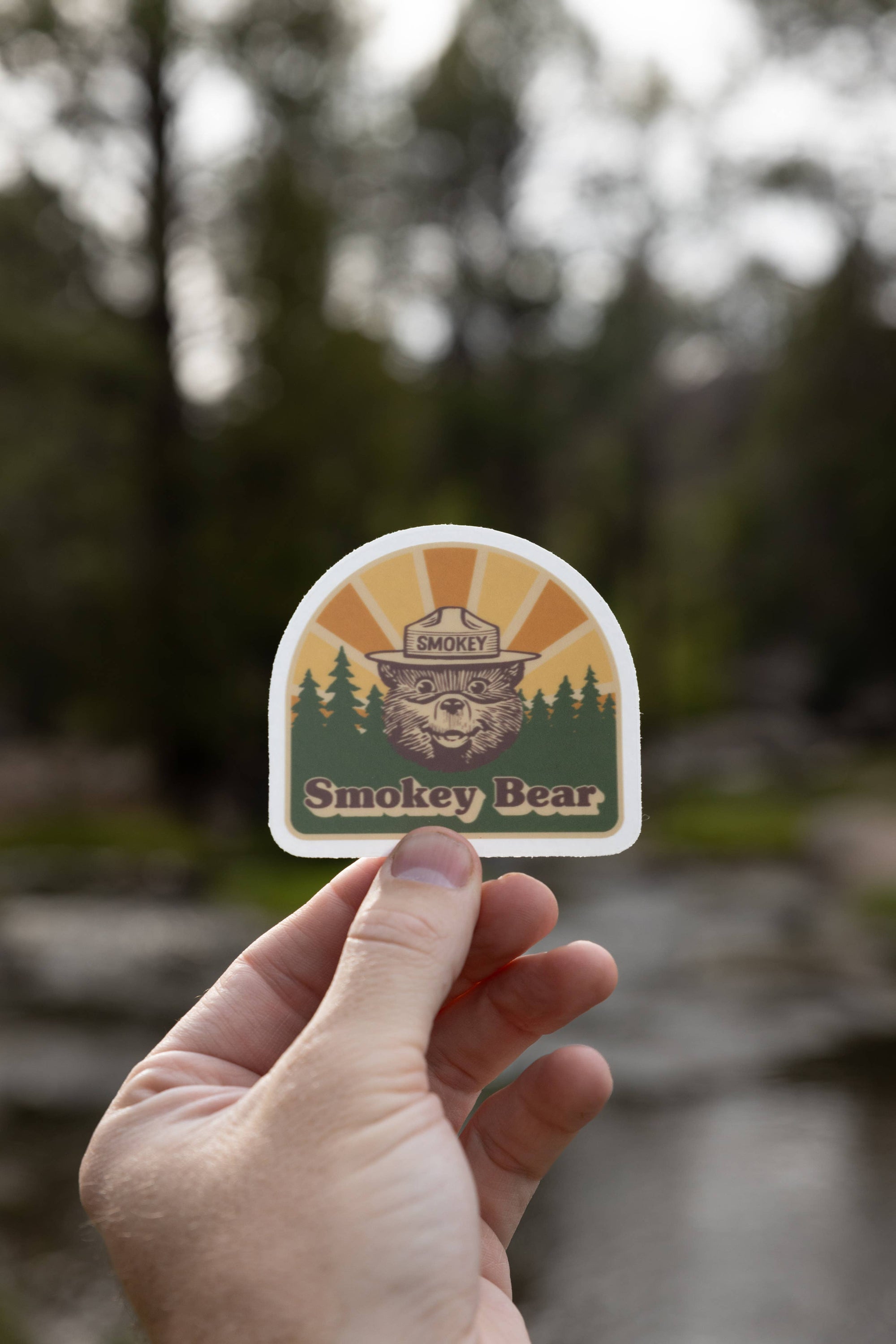 Smokey Bear Sticker sticker Wildtree   