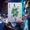 Bicycle Disney Villains Green Playing Cards