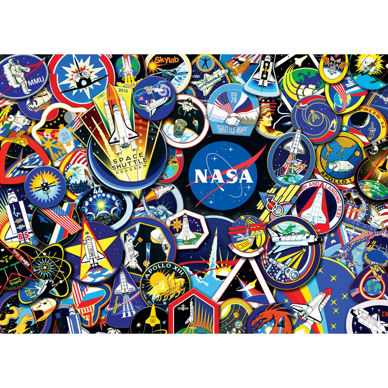 The Space Missions - 1000 Piece Puzzle puzzle Masterpieces Puzzles   