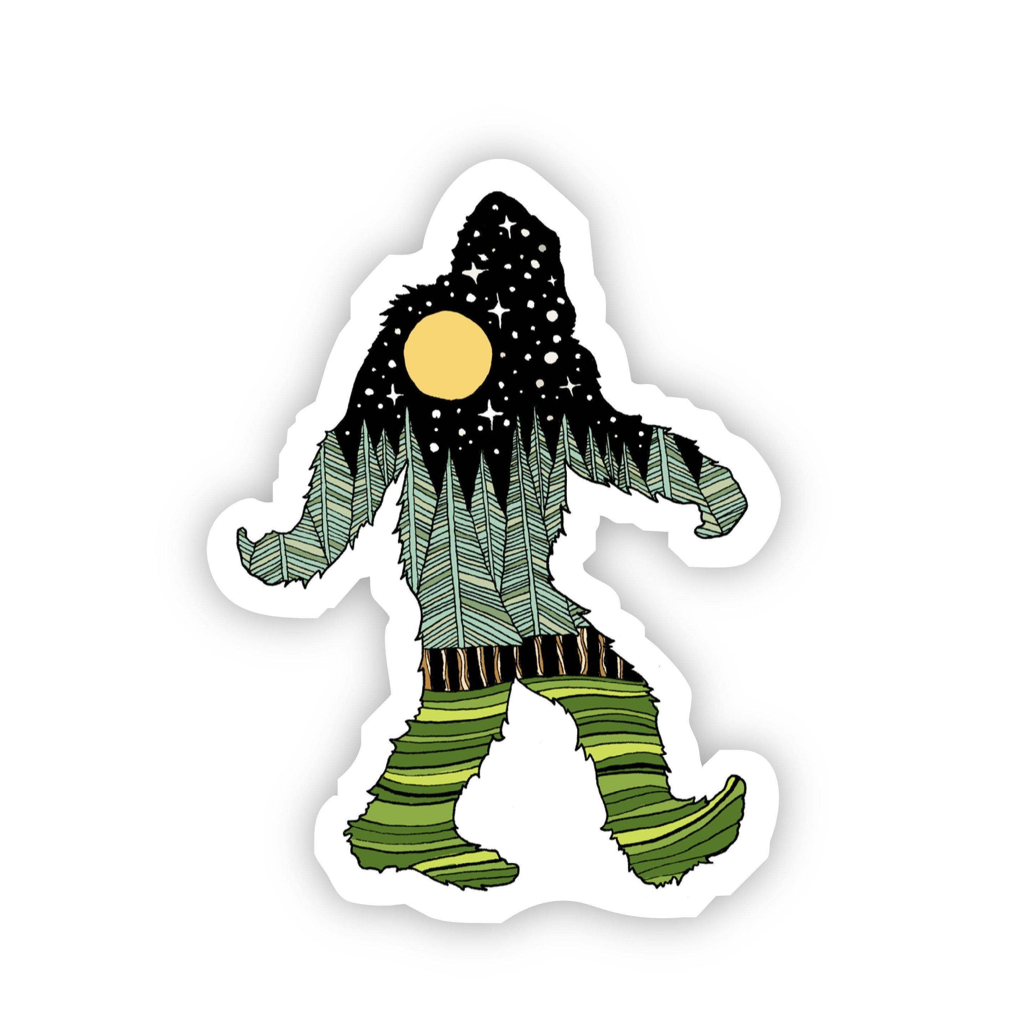 Bigfoot Nature Sticker sticker Big Moods   