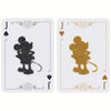 Disney Mickey Mouse Black And Gold Playing Cards