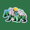 Bear Holographic Nature Sticker sticker Big Moods