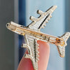 Airplane Brooch