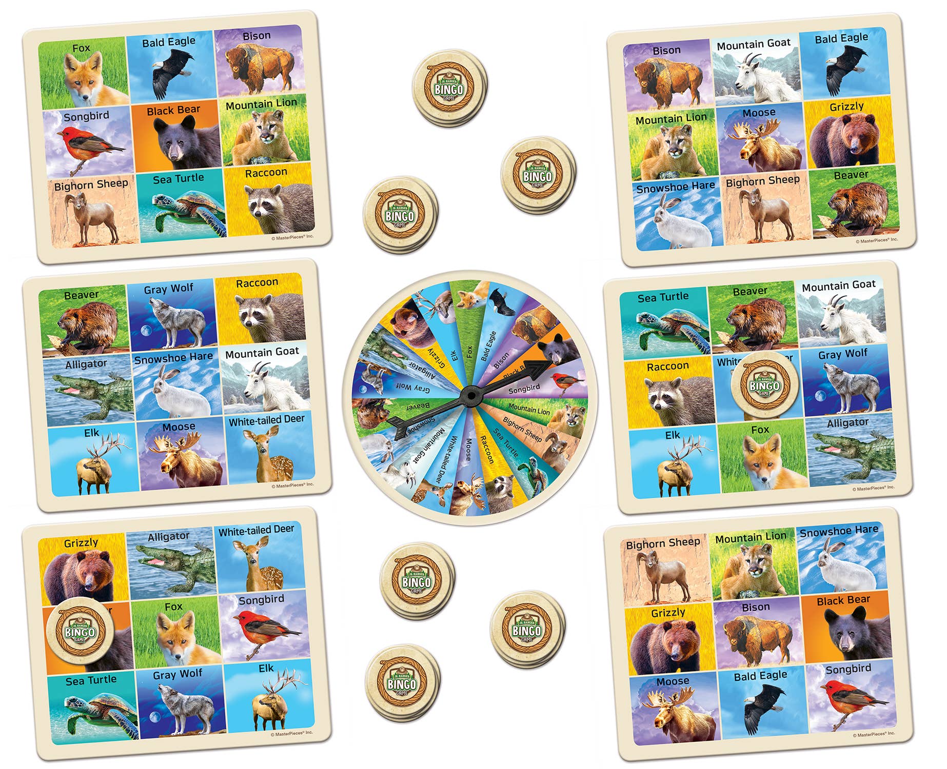 Jr Ranger Bingo Game