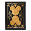 Disney Mickey Mouse Black And Gold Playing Cards