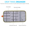 Olive Electronics Organizer Travel Bag cable managment Onyx Outfitters NW   