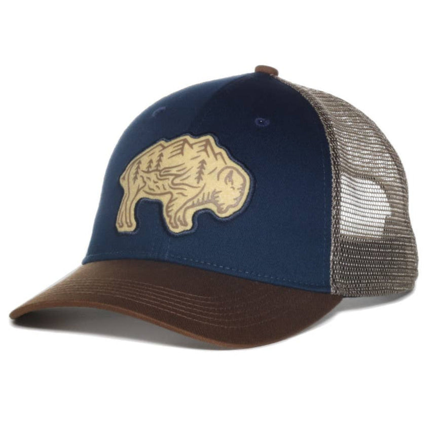 Bison Patch Cap Hat Outdoor Cap