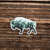 Bison Landscape Sticker sticker Wildtree