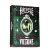 Bicycle Disney Villains Green Playing Cards