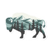 Bison Landscape Sticker sticker Wildtree