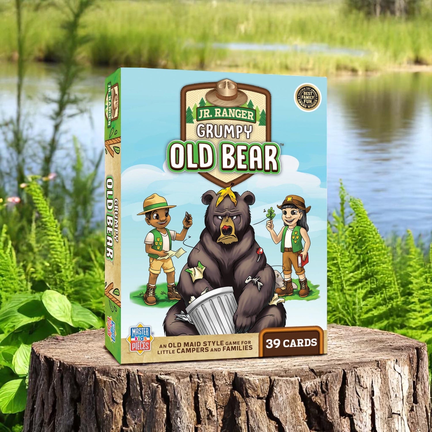 Jr. Ranger Grumpy Old Bear Card Game game Masterpieces Puzzles