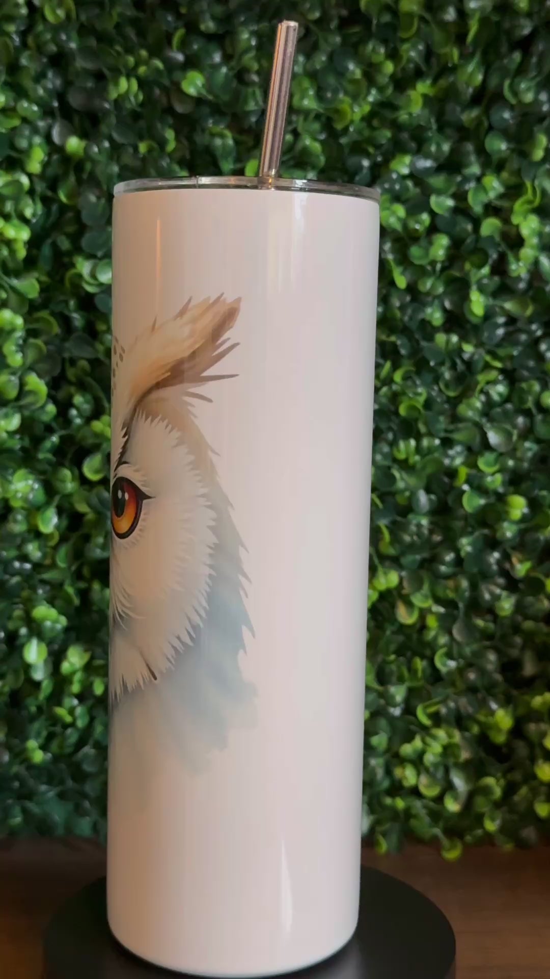 Snow Owl Tumbler 20oz Tumbler Orange Grove Trading Post